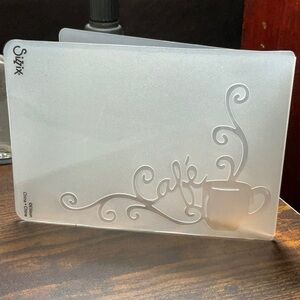 Sizzix Cafe Embossing Folder